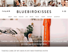 Tablet Screenshot of bluebirdkisses.com